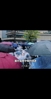 真心见真心!詹姆斯扔掉雨伞,冒雨和球迷合影